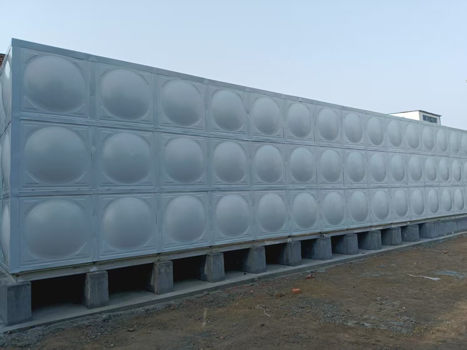 山東濱州惠民縣箱泵一體消防水箱